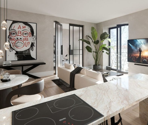 luxury penthouse in Simplonstraße in Berlin — photo 5