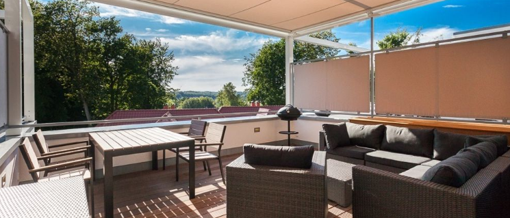 Luxury Sea-View Penthouse Steps from the Baltic Beach in Ahrensbök