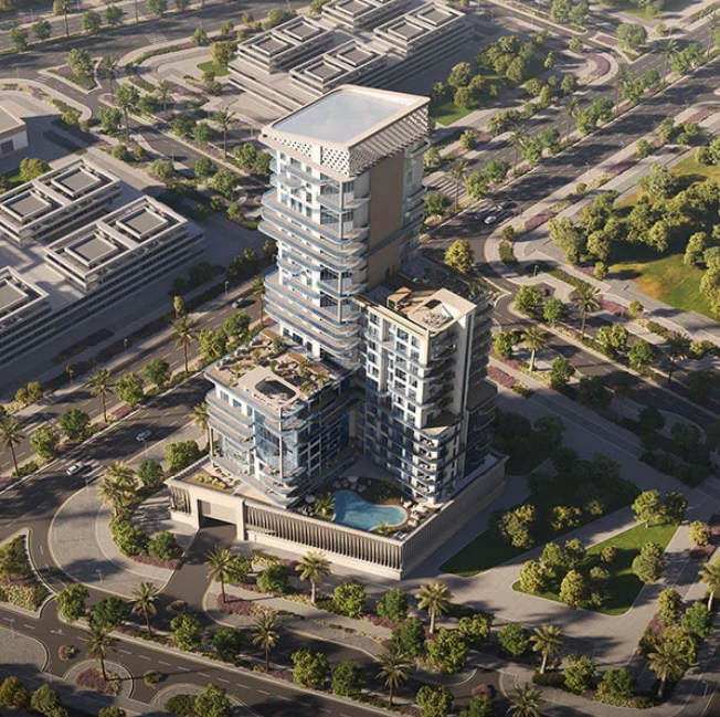 Radiant Garden Towers in Abu Dhabi